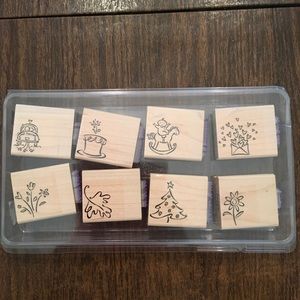 STAMPIN’ UP! Greetings Galore 2 Sided Stamp SET
